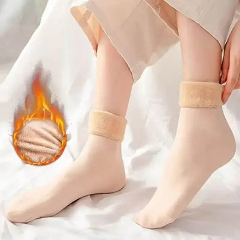 Sock Boot Women - Chaussettes thermiques d'hiver pour hommes et