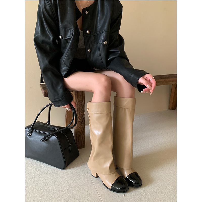 Petites bottes de chevalier pa - Sock Boot Women avis et prix