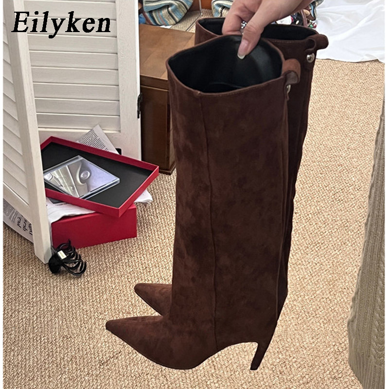 Eilyken Bottes Hautes Sexy à T - Knee High Boots Women avis et prix