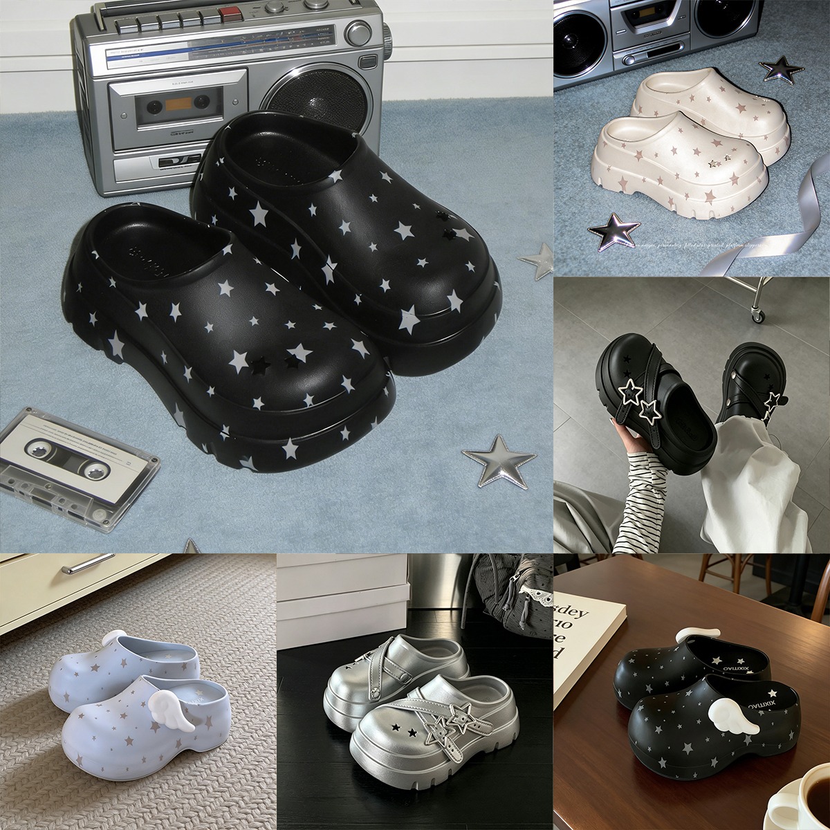 Nouvelles sandales compensées  - Women'S Shoes Clogs avis et prix